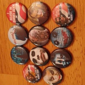 Batman - the Dark Knight Pin-Back Buttons Set of 11